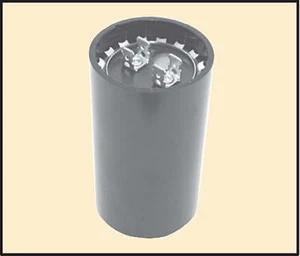 Condensador de arranque del motor NTE MSC125V53, 53uF ~ 64uF @ 125V AC, - Imagen 1 de 2