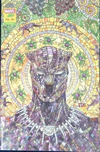 Black Panther #25 (LGY 197) - Variante de bellas artes Cassara Stormbreakers de alto grado - Imagen 1 de 2