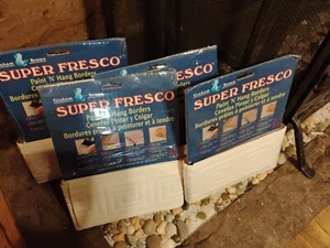4 Graham Brown VINE Super Fresco Border 96203 Paint N Hang 6.9"W 15+ Total Yds - Picture 1 of 5