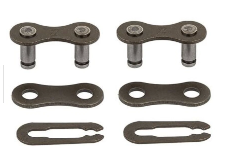Two (2) KMC Z410 1/2 x 1/8" Master Links for Single-Speed Fixie BMX Bike Chains - Image 1 of 1