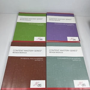 ATI Content Mastery Series Review Module 2019 Set 4 Bücher Studienstudie Test RN Pflege - Bild 1 von 11