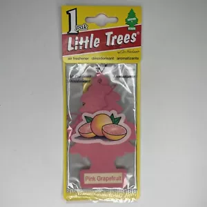 Little Tree rosa Grapefruit hängender Auto-Lufterfrischer Auslaufduft 2005 - Bild 1 von 5