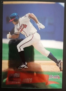 2000 STADIUM CLUB ONE OF A KIND ANDRUW JONES #72 BASEBALL 069/150 ATLANTA BRAVES - Bild 1 von 4