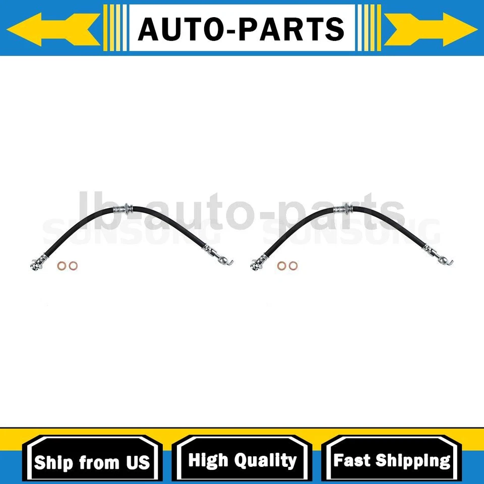 2x Manguera de freno delantera para Honda Passport 3,2 L 1998-2001 Isuzu Amigo 2,2 L 1999 Foto 1 de 4