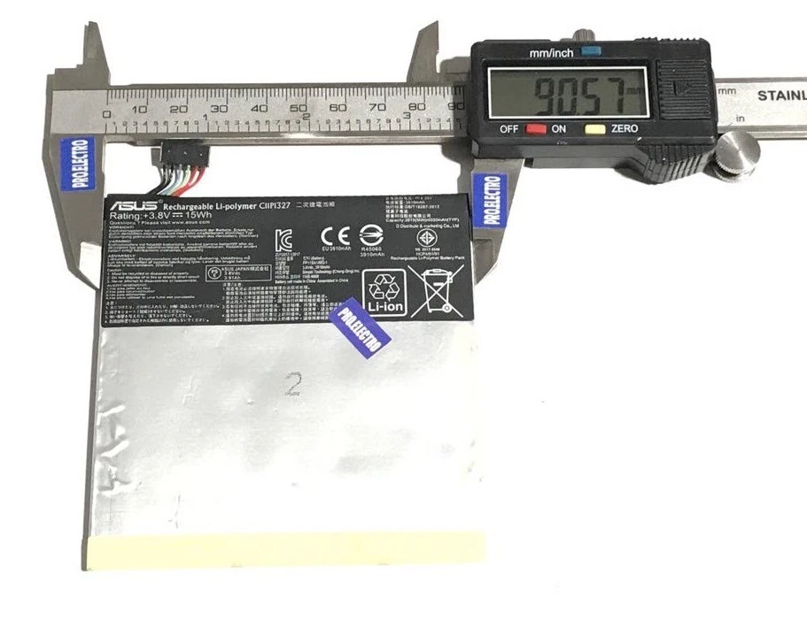 Batteria C11P1327 Per ASUS MEMO PAD 7 ME170C K017 FE170CG 3.8V 15Wh - Immagine 1 di 1