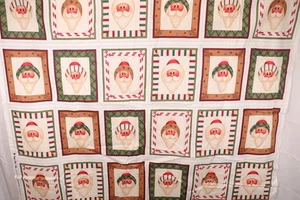34"L x 42"W Connecting Threads Sweet Saint Nick Panels Block Christmas Santa - Picture 1 of 9
