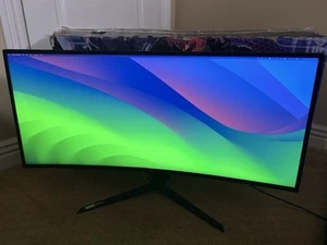 LG 34gn850-b Ultragear 34" QHD 3440x1440 21:9 Curved 160Hz Gaming Monitor - Picture 1 of 7