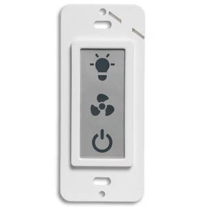 LED 2-Way Bathroom Light Switch for Ventilation Fans - Picture 1 of 5