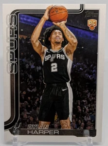 🏀2025-26 Topps Basketball NBA Dylan Harper Flagship Rookie RC Spurs #202🏀 - Picture 1 of 3