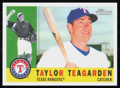 2009 Topps Heritage Taylor Teagarden Texas Rangers #403 - Image 1 of 2