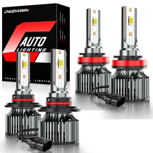 Para For Chevrolet Equinox 2010-2018 Combo 4X LED Faros Bombillas Alta Luz Baja - Bild 1 von 13