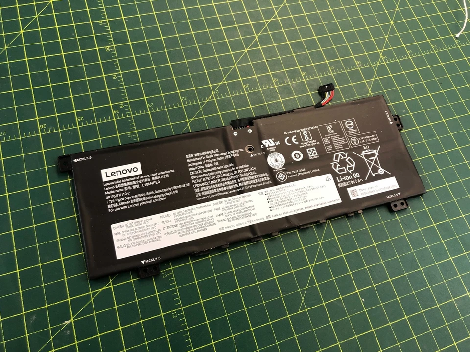 LOTE de 5 baterías genuinas para computadora portátil Lenovo Yoga C740-14IML 7,72 V 51Wh L18M4PE0 Foto 1 de 1