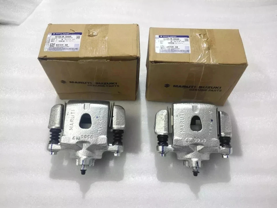 Pinza de freno delantera gitana Suzuki Samurai SJ410 413 + pastillas de freno izquierda y derecha | apta para Foto 1 de 4