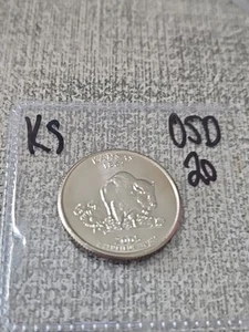 2005 D Washington Quarter State Kansas KS Uncirculated Listing 18 - Picture 1 of 3