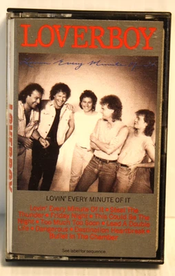 Lovin' Every Minute of It - Loverboy (Cassette, 1985) - Image 1 of 4
