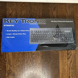 Key Tronic KT800PS2 104-Key Enhanced Keyboard NEW FACTORY SEALED beige - Picture 1 of 5