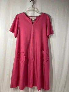 Stanherman Women's Pink Waffle Knit Night Gown - Size (?) - Picture 1 of 8