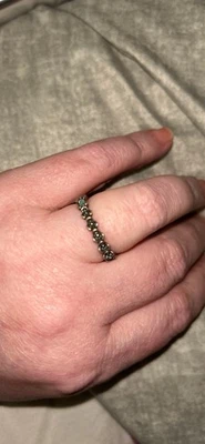 Anillo Floral Pandora (banda) Talla 8 Foto 1 de 4