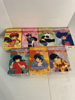 Ranma 1/2 Complete Collection DVD Box Set Seasons 1 2 3 4 5 6 7 Discs Like New - Image 1 of 4