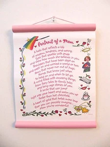 NEW Carlton Cards Mother’s Day Roses Sentimental Hanging Sign - Picture 1 of 3