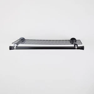 Single Shelf With Hanger Black - Picture 1 of 5