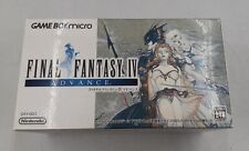Nintendo Gameboy Micro Final Fantasy IV Limited Blue Work Tested with Box ♯2