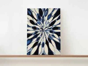 Elegante impresión en lienzo sin marco con diseño de flores arte de pared australiano - Imagen 1 de 4