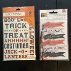 NEW K&COMPANY Halloween Scrapbooking Stickers-Set Of 2 Packages