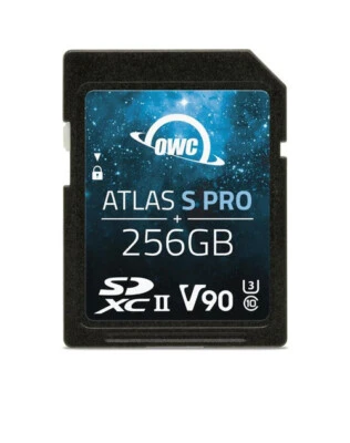 OWC Atlas S Pro 256GB SDHC UHS-II V90 Media Card - Image 1 of 4