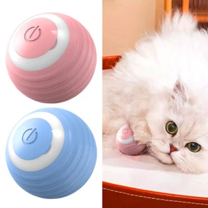 Smart Interactive Cat Toy Ball with Colorful Light Power Ball Kitten Toy - Picture 1 of 10