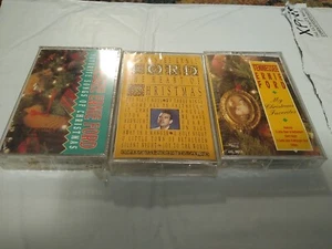Tennessee Ernie Ford (3) SEALED CASSETTE LOT My Christmas favorites, Heart of + - Picture 1 of 2