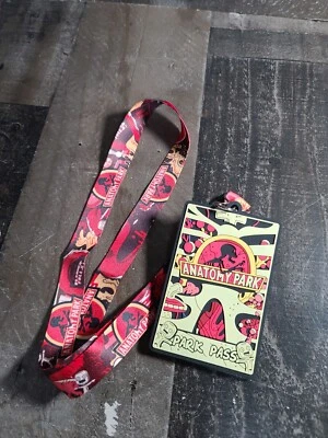 Rick and Morty Anatomy Park Lanyard ID Badge Holder Keychain Deluxe Cosplay  - Image 1 of 4