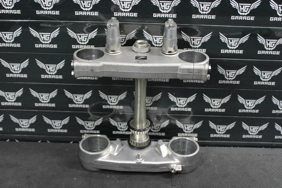 Honda CR125R 2006 05-07 OEM horquillas delanteras parte inferior superior triple árbol vástago abrazadera ¡Bonito! Foto 1 de 4