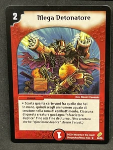 DUEL MASTERS DM04 MEGA DETONATORE RARA 44/55 NM ITA - Picture 1 of 2
