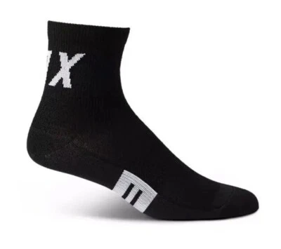 Fox Racing 4" Mujer Flexair Merino Calcetines Negros MTB Bicicleta de Montaña Ciclismo  Foto 1 de 3