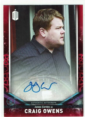 Doctor Who Signature Series 2018 Autograph DWA-JCO James Corden Craig Owens #1/5 - Image 1 of 2