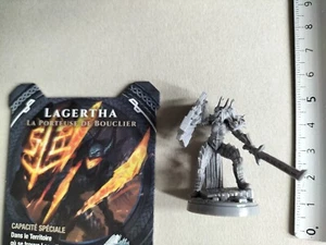 LAGERTHA MINIATURE+CARTE FRANCAIS/LORDS OF RAGNAROK AWAKEN REALMS/G913 - Imagen 1 de 1