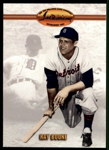 1993 TED WILLIAMS - #36 RAY BOONE DETROIT TIGERS