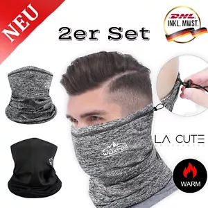 2x Multifunktionstuch Schlauchschal Halstuch Loop Schal Motorrad Outdoor Fahrrad - Bild 1 von 11