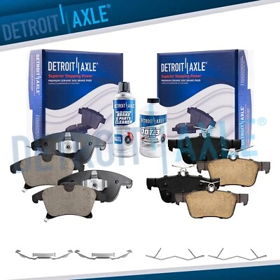 Front & Rear Ceramic Brake Pads for 2013 2014 2015-2020 Ford Fusion Lincoln MKZ - Image 1 of 4