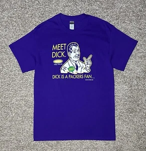 Smack Talk Gildan Mens T-Shirt DONT BE A D*CK Minnesota Vikings S/S Crew Size M - Picture 1 of 24
