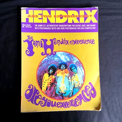 The Jimi Hendrix Experience Are You Experienced? Transcription Sheet Music Book - Image 1 of 4
