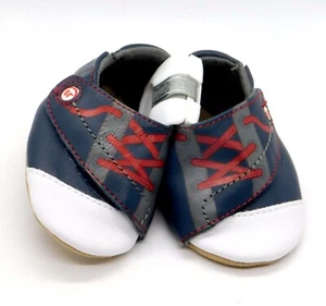 New Stride Rite Infant Boys Crib Shoes TEENY Sports Star Sz 1.5  "H"  - Picture 1 of 4