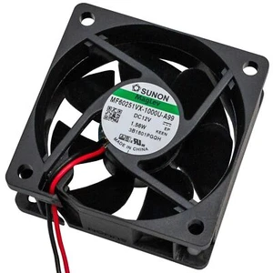 Fan Ventilateur 12V DC 156W 60x60x25mm 459m³/h 5200U/Min 459m³/h MF60251VX100... - Afbeelding 1 van 4