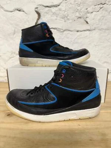 Air Jordan 2 Retro 'Radio Raheem' Men's Size 10.5 Pre-owned Sneakers 834274-014 - Picture 1 of 6