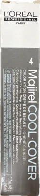 L'Oreal Majirel COOL COVER Crema Permanente Color de Cabello Tinte de Cabello - 4/4n Foto 1 de 3
