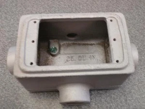 Caja Eléctrica Appleton 1" Tipo Unilet FDX Hierro Fundido 25 CU.IN - Imagen 1 de 1