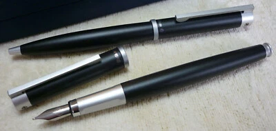 Pelikan Technixx Set Füller P99 & Kugelschreiber K99 schwarz  - unbenutzt, Box - Bild 1 von 4