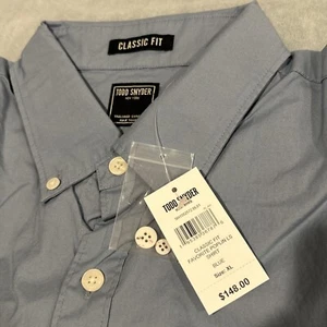 Todd Snyder Button Up Long Sleeve Adult XL Chest 27 Classic Favorite Oxford - Picture 1 of 9
