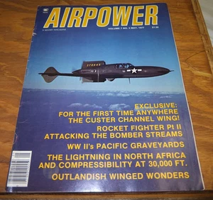 May 1977 Issue AIR POWER MAGAZINE/SkyBolt P-38/Messerschmitt Me-163/Weird Planes - Imagen 1 de 12